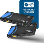 OREI Extensor HDMI HDBaseT 400ft - 4K2K@60Hz RS-232 HDR bidireccional IR
