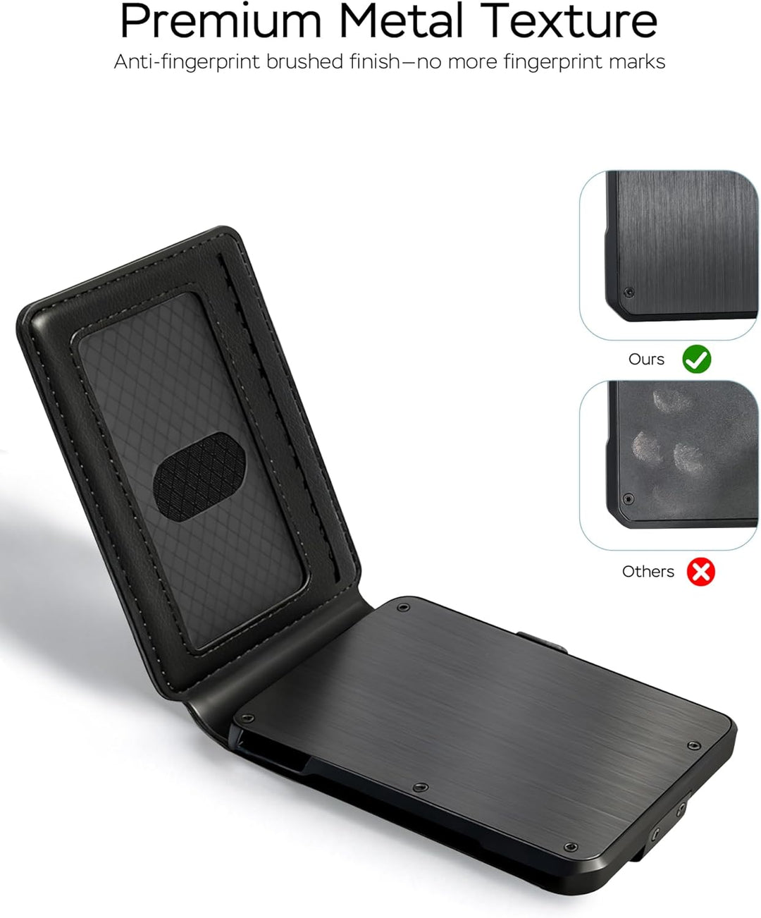 Vast Scenery Cartera RFID para hombre con soporte AirTag \u2013 Sop...