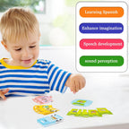 Startcan Tarjetas parlantes en español e inglés para niños pequeños de 1 a 6 años, juguetes audibles para que los niños aprendan español - 258 tarjetas y 516 palabras (Rosa)