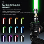 SaberLabs Lightsaber con Bluetooth App, Smooth Swing, Sound Fonts, Motion Control Light Saber para Adults, Cosplay