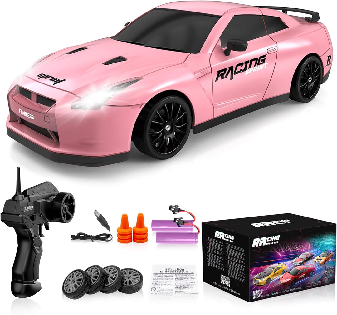 Auto de control remoto RC Drift Car 2.4GHz Escala 1:24 4WD 15KM\/H...