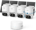 eufy Security eufyCam C37 - Kit de 4 cámaras, seguimiento automático