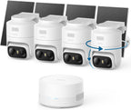 eufy Security eufyCam C37 - Kit de 4 cámaras, seguimiento automático