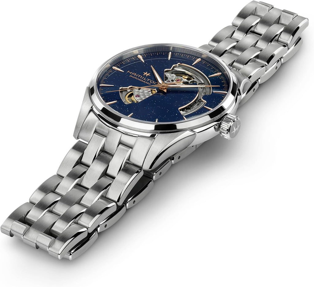 Hamilton Jazzmaster Reloj automático para hombre, acero inoxidable de 1.654