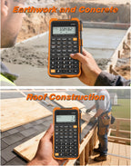 ROATEE Calculadora de construcción con tableta de escritura Industrial y