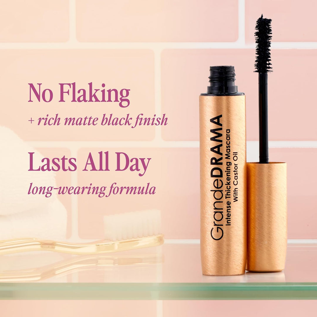 Grande Cosmetics GrandeDRAMA - Máscara de engrosamiento intenso con...