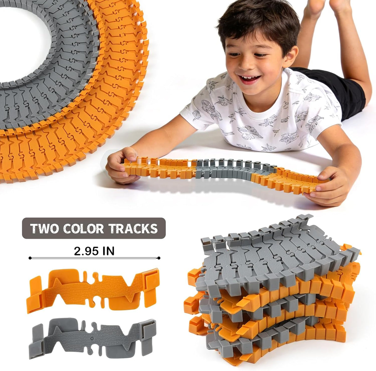 TGJH Kit de expansión de pista flexible de construcción