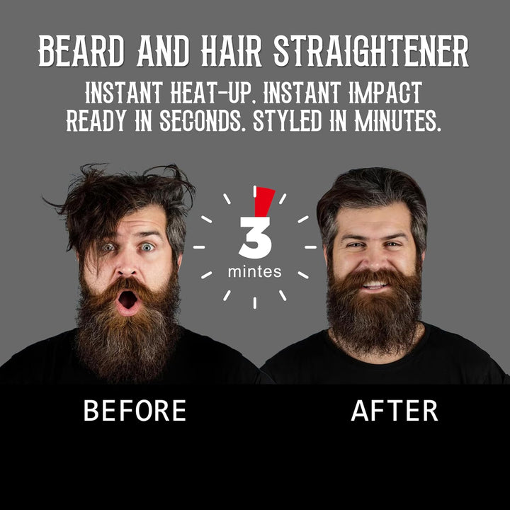 FEBOTE Innovation Alisador de Barba y Cabello para Hombres con Cepi...