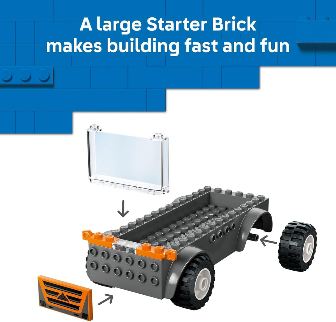 LEGO City Motorcycle Transporter - Juguete de construcción