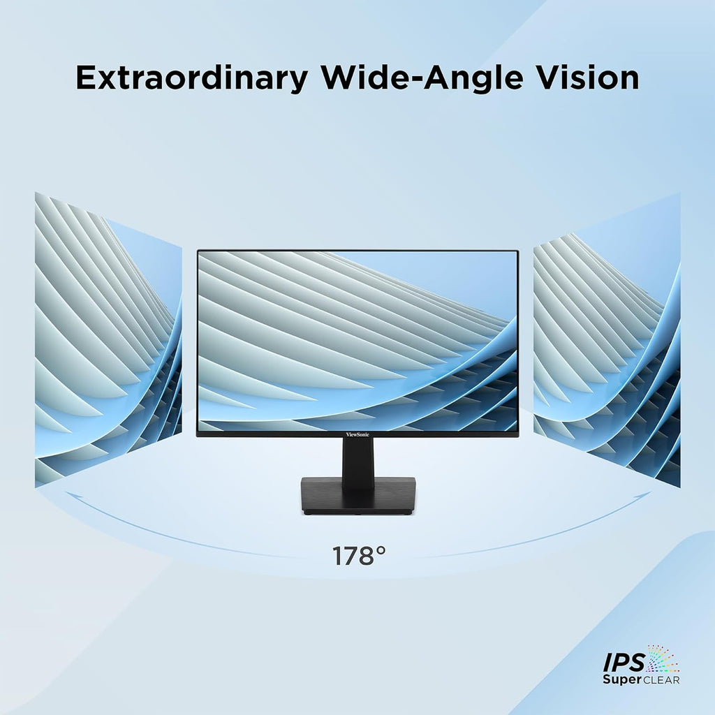 ViewSonic VA2448-MHU Monitor de 24 pulgadas 1080p, pantalla IPS con...