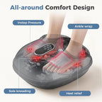 DUMOS Máquina masajeador de pies con calor, compresión de aire y vibración