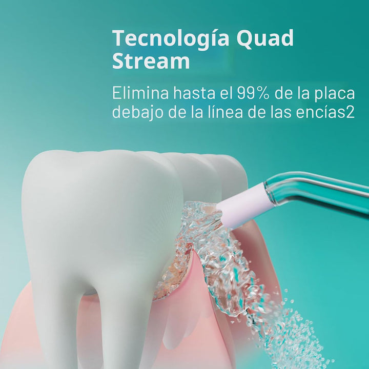 Philips Sonicare Irrigador dental inalámbrico de potencia 3000 \u20...