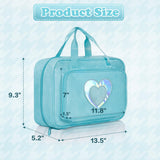 LININYHAO Estuche de transporte compatible con muñecas Barbie de 12...