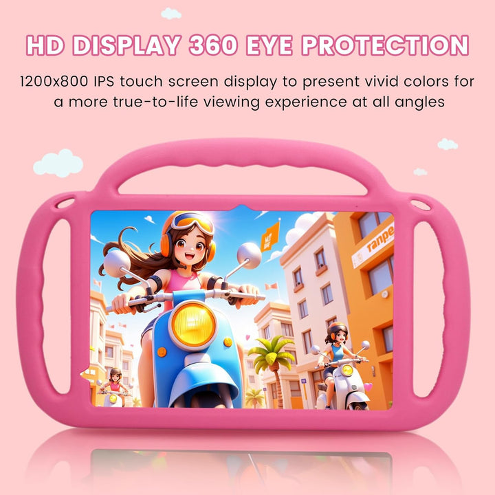 Tablet para niños Henadigi, tablet Android 15, 12 GB RAM 64 GB ROM...