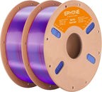 ERYONE Filamento PLA de Seda de Doble Color para Impresora 3D 1.75m...