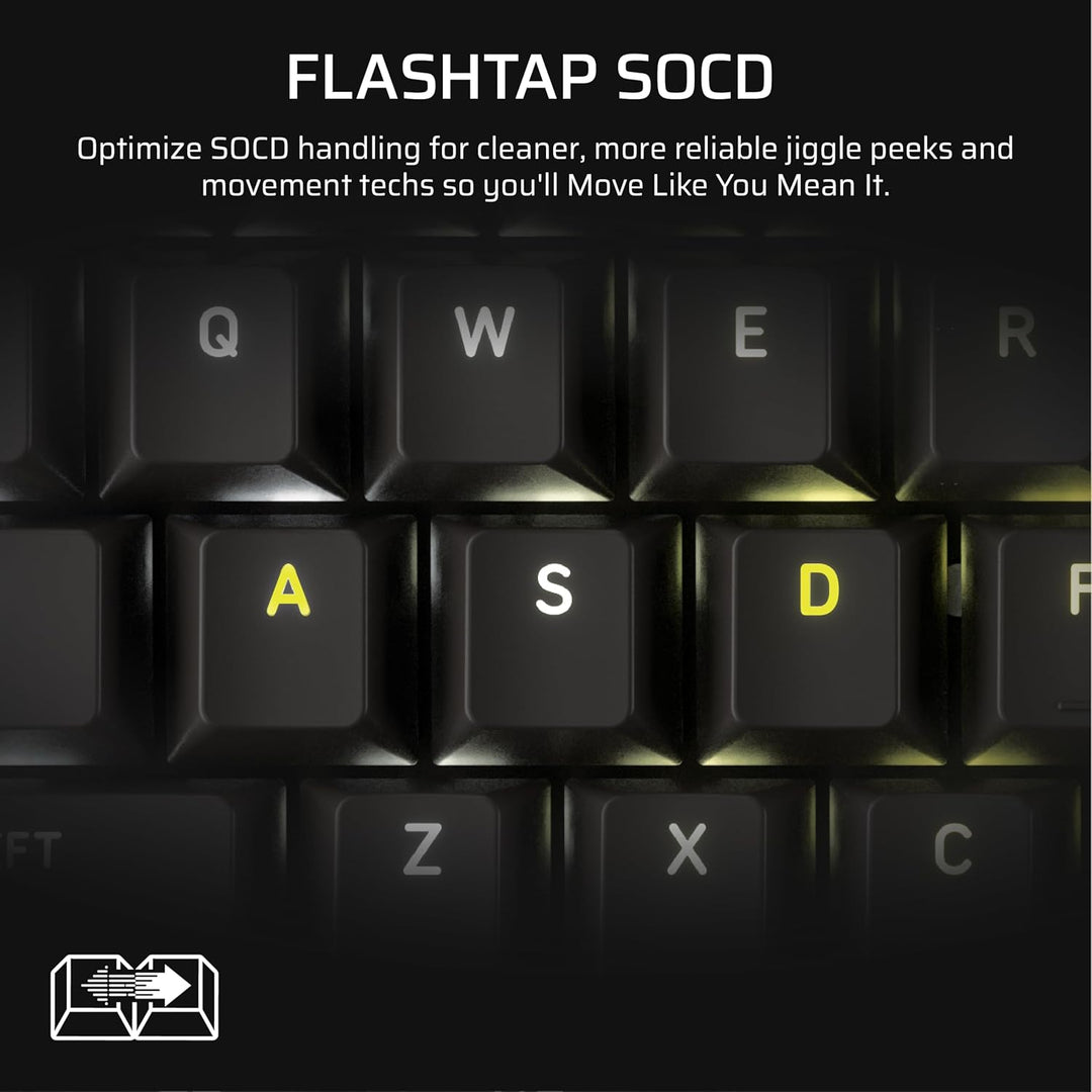 Corsair Teclado mecánico inalámbrico para juegos RGB Vanguard 96 \u...