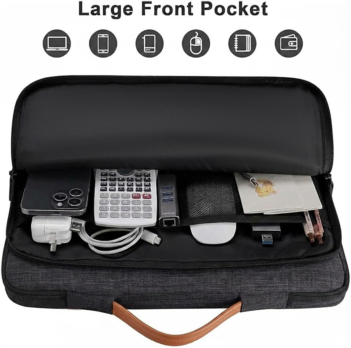 Estuche portátil de transporte para monitor de 16.1/15.6 pulgadas