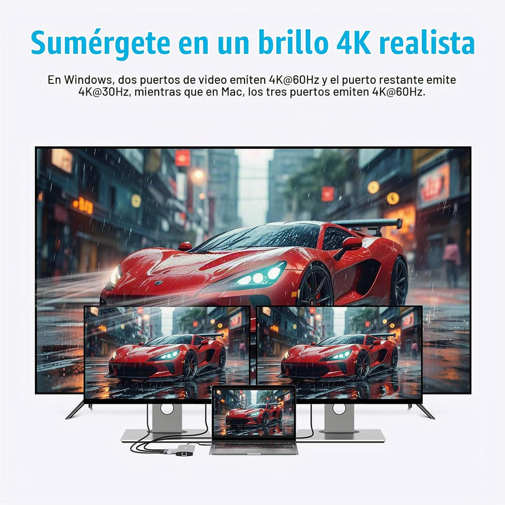 RSHTECH, RSH-T12HD, hub USB