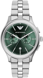 Reloj de Acero Inoxidable con Cronógrafo Emporio Armani