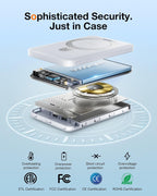TORRAS - Cargador portátil para iPhone 18 Pro Max, banco de energía, Blanco, 5000mAh