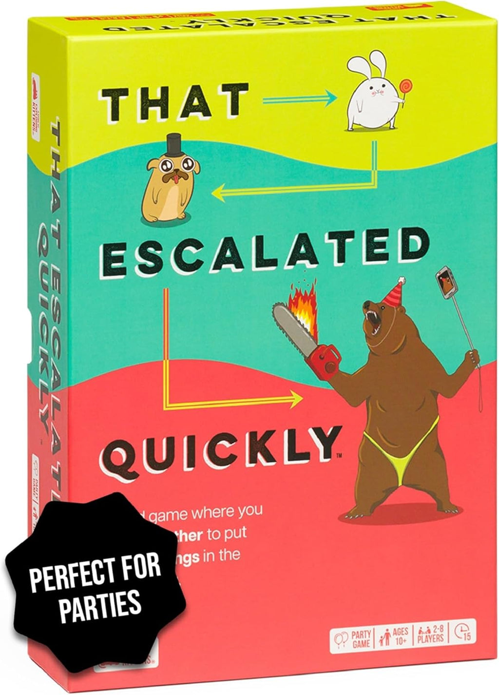 That Escalated Quickly de Exploding Kittens 2-8 jugadores
