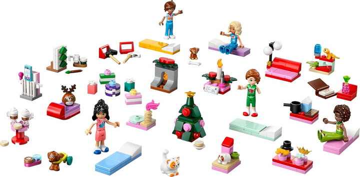 Lego 42668 Calendario de Adviento Friends 2025 Juguete Regalo de Cu...