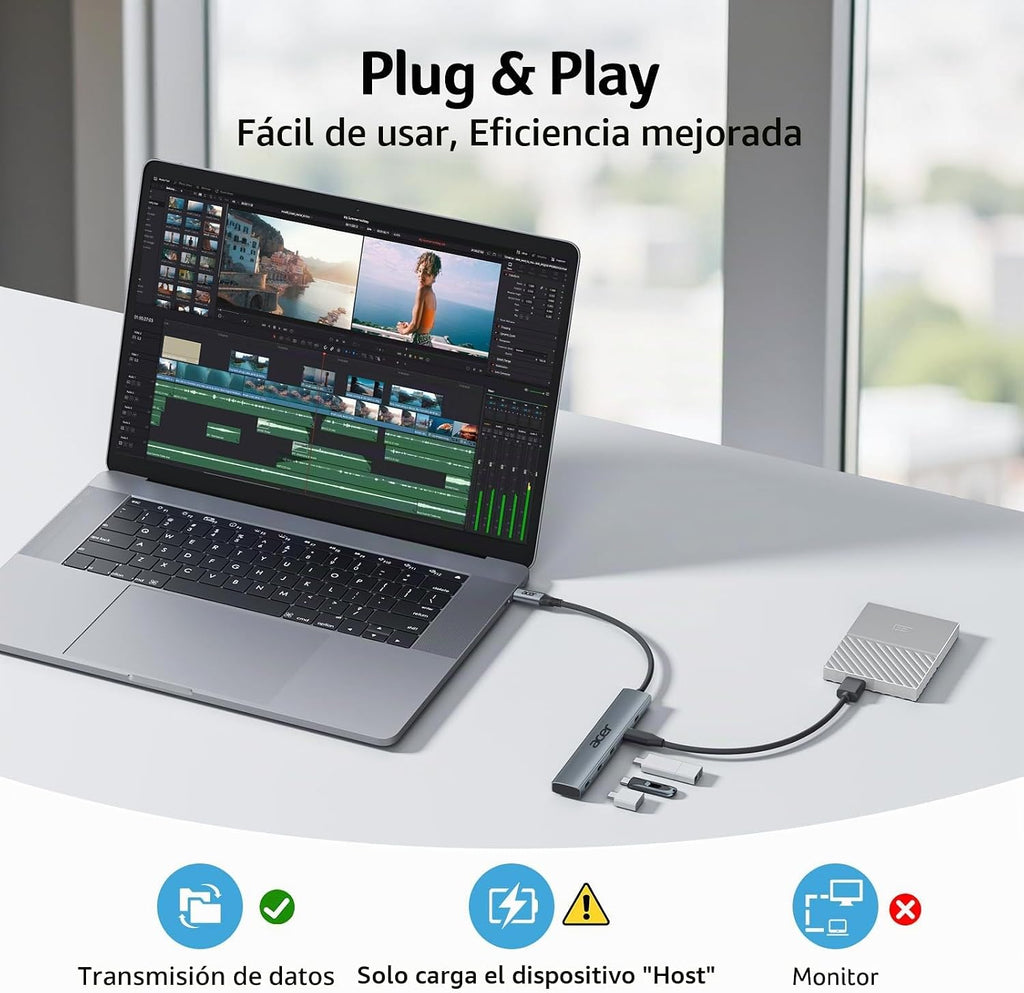 Acer, ODK4L0, hub USB