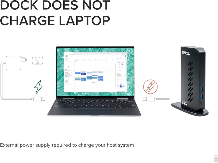 Plugable Estación de acoplamiento universal USB 30 y USB-C