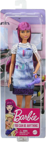 Barbie Careers Fashion - Muñeca y accesorios, estilista de salón co...