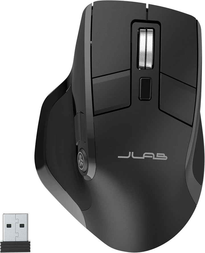 JLab Ratón inalámbrico Epic, Bluetooth o USB dongle, multidispositi...
