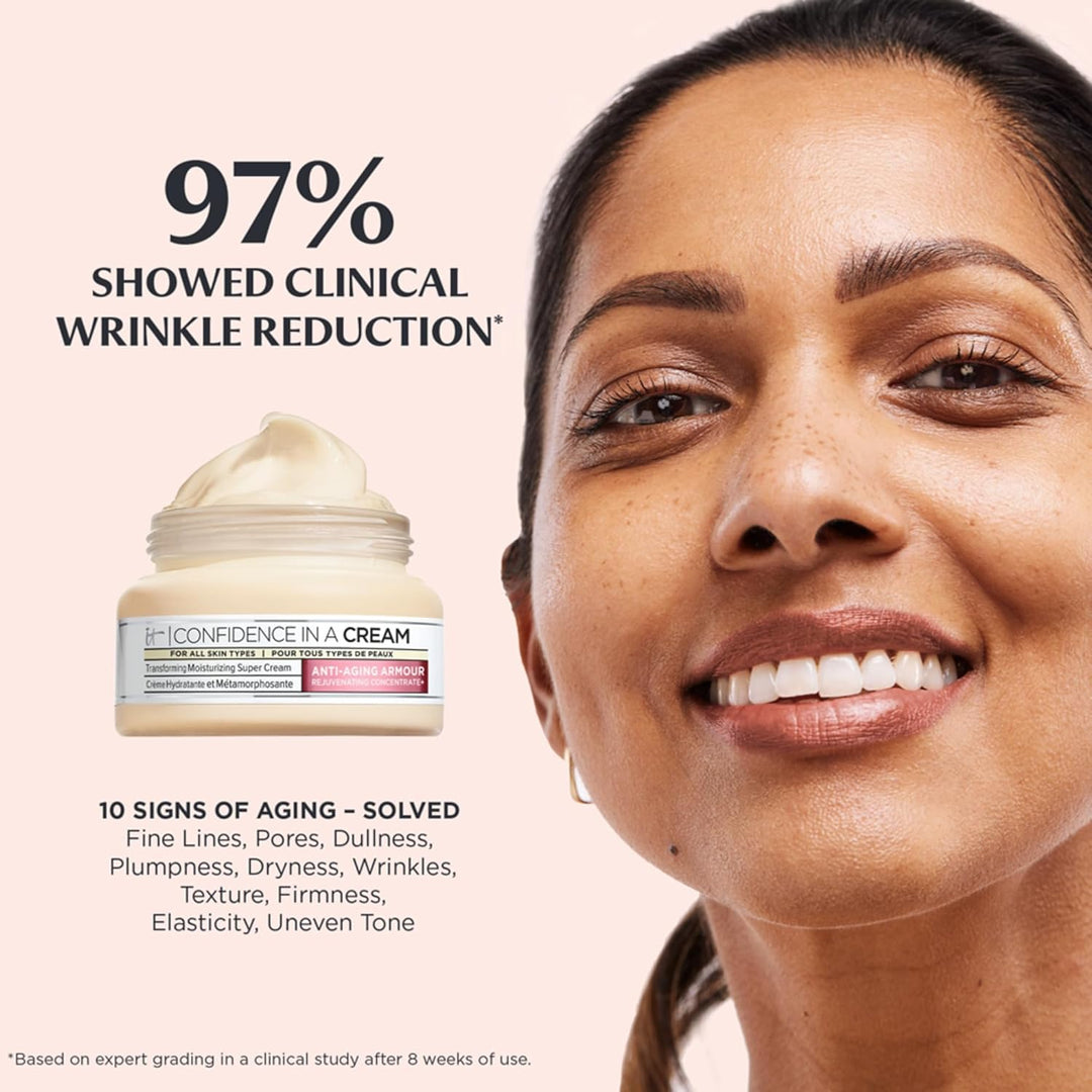 IT Cosmetics Confidence in a Cream - Hidratante y antienvejecimient...