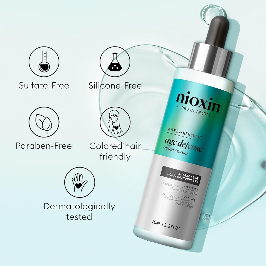 Nioxin Age Defense - Suero para el cabello antienvejecimiento | Tra...
