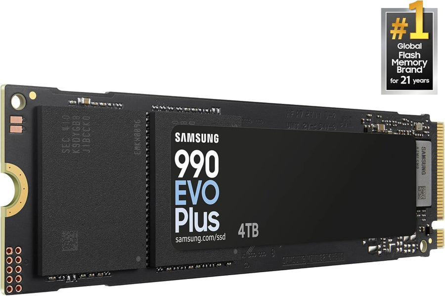 Samsung 990 EVO Plus SSD 4TB, PCIe Gen 4x4 | Gen 5x2 M.2, velocidad...