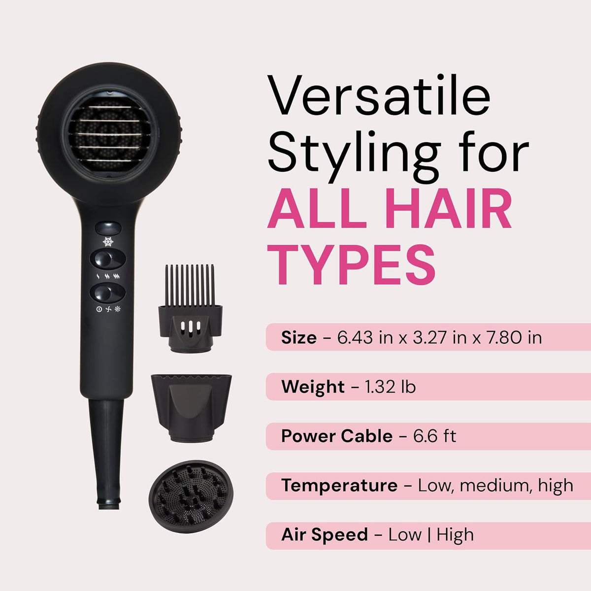 L'ANGE HAIR PowerStyle Turbo - Secador de pelo iónico | Secador...