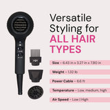 L'ANGE HAIR PowerStyle Turbo - Secador de pelo iónico | Secador...