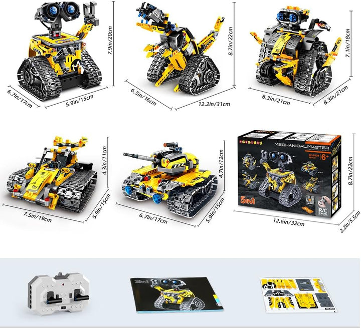 HOGOKIDS Juguetes de construcción robot para niños juego
