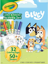 Crayola Juego de actividades de color y calcomanías Bluey