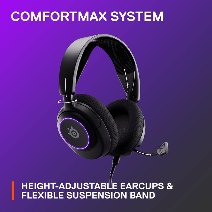 SteelSeries Arctis Nova 3 - Auriculares multiplataforma