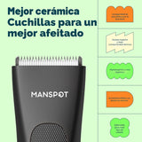 MANSPOT Manscape - Recortadora de pelo de ingle y vello púbico p\/h...