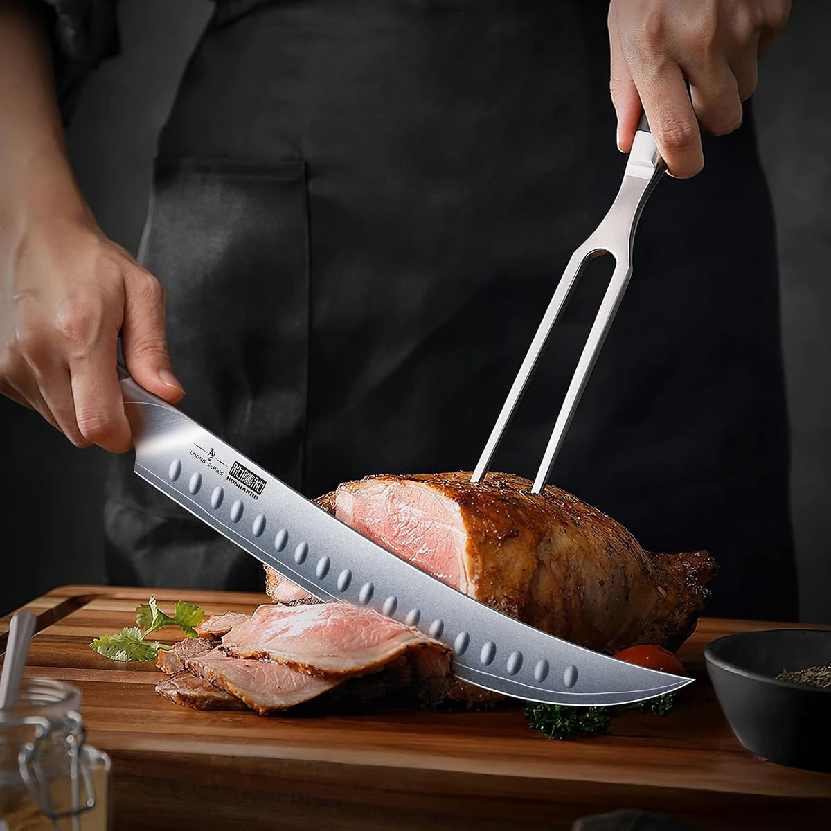 Juego de Cuchillos HOSHANHO para Cortar 3 PIEZAS, Juego de Cuchillos Japanese Brisket Slicing
