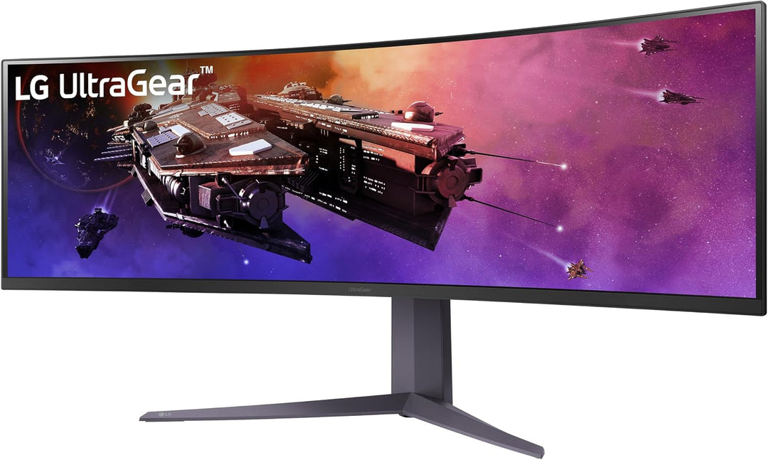 LG 45GR75DC-B Ultragear - Monitor curvo para juegos de 45 pulgadas...