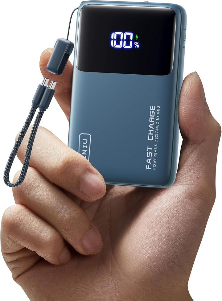 INIU Cargador Portátil, Banco de Energía Delgado de 10000mAh, Paque...