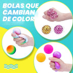 Paquete de 24 bolas antiestrés, bolas esponjosas, bolas para apretar para adultos, bolas de alivio del estrés, rellenos de caja de premios, recuerdos de fiesta