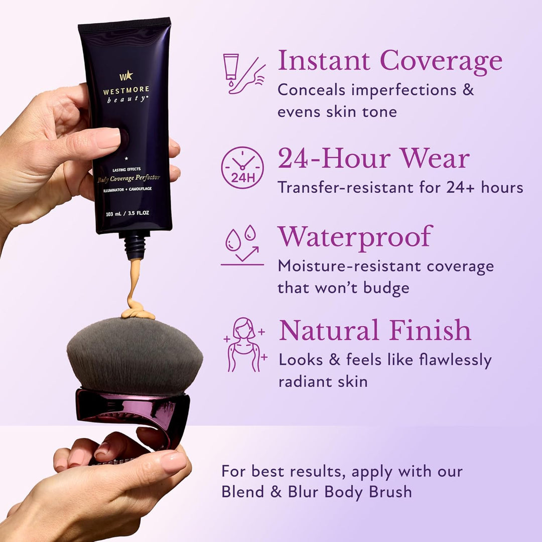 Westmore Beauty - Perfector de cobertura corporal - Maquillaje impe...