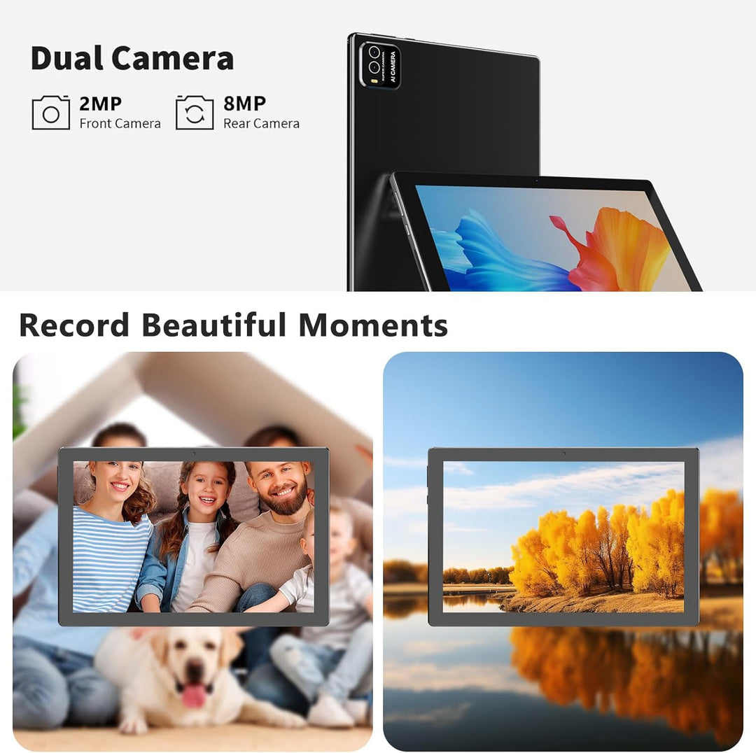 Tablet COOPERS Android 15, tablet de 10 pulgadas 18 GB RAM+128 GB R...