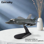 Escala 1:72 F-35A Lightning II Stealth Fighter Modelo de aeronave de fundición a presión Aviones militares Modelos de aleación para colección o regalo