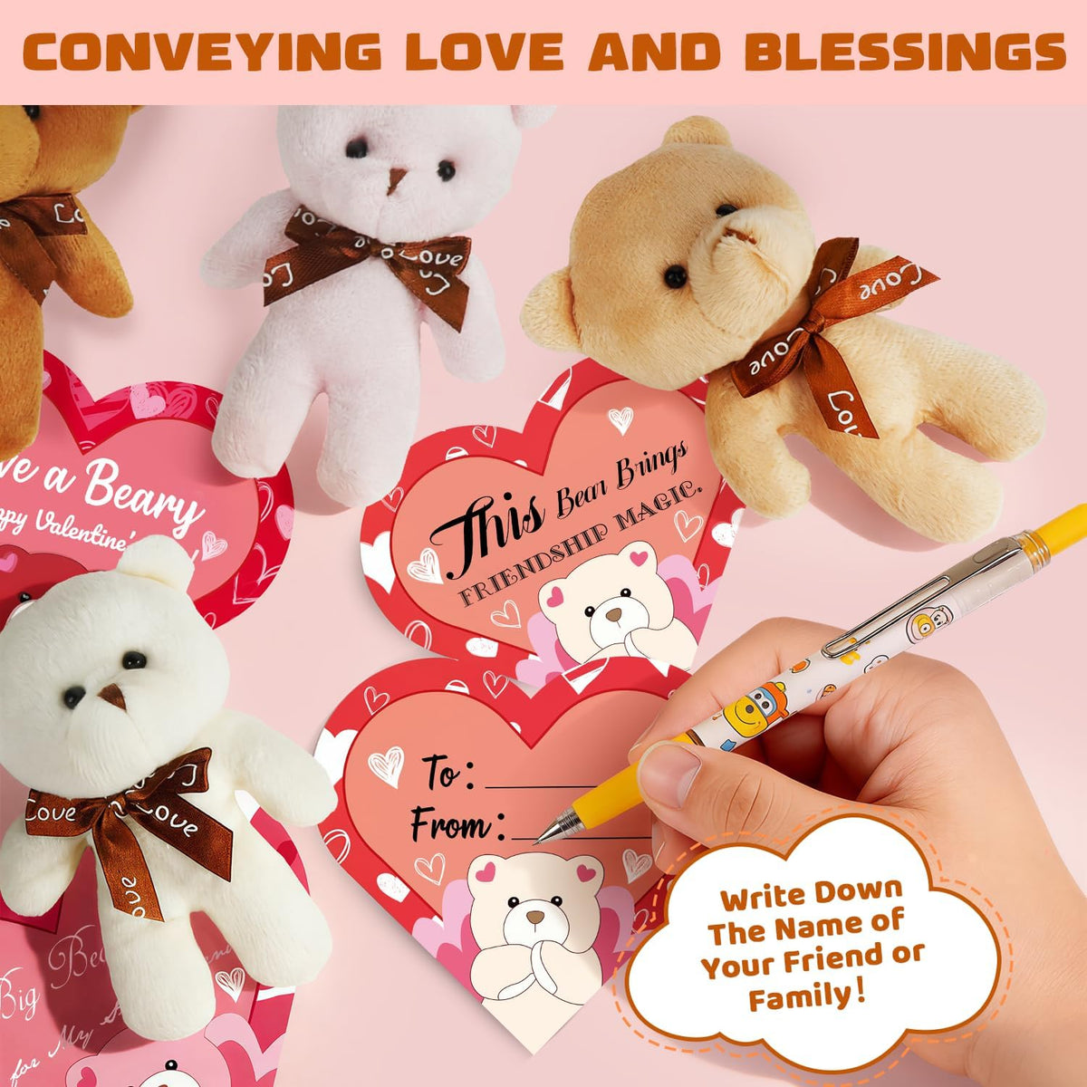Tarjetas de regalo de San Valentín para el aula de niños