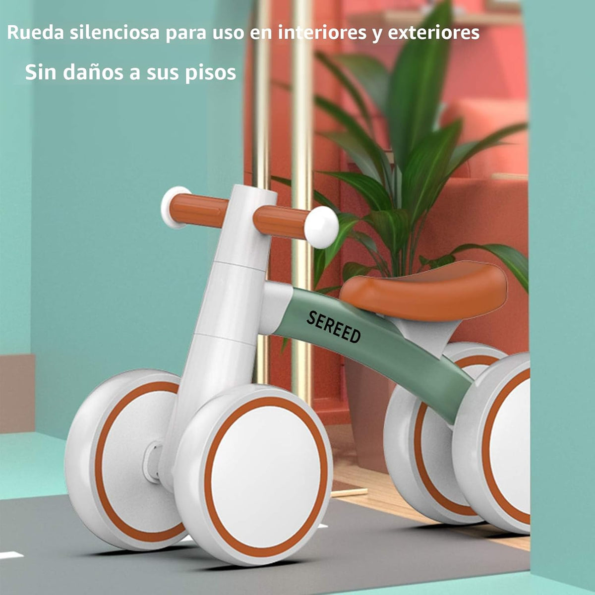 SEREED - Bicicleta de equilibrio para bebés de 1 año, niños y niñas...