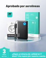 INIU Cargador portátil, ultra delgado de 45W de carga rápida con ca...