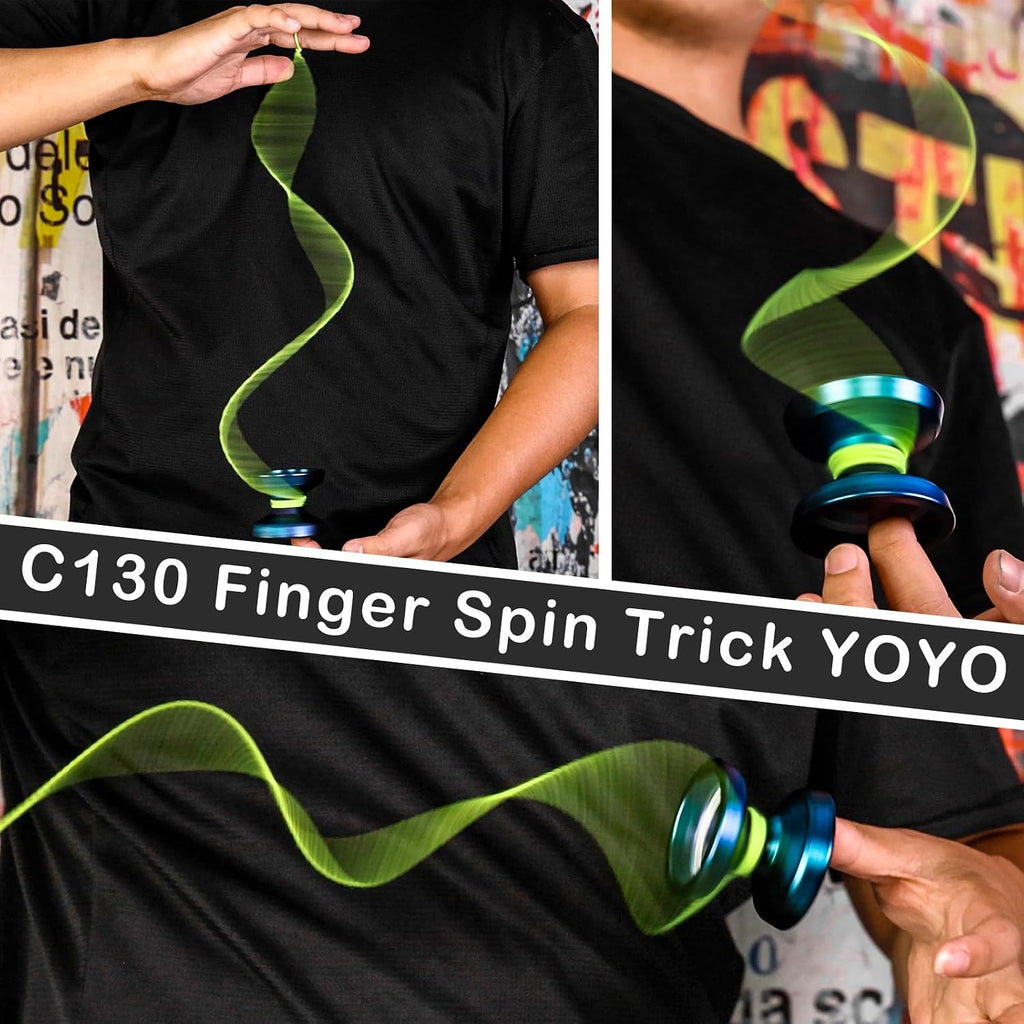 C130 Metal YoYo - Conjunto de yoyó sensible y no sensible